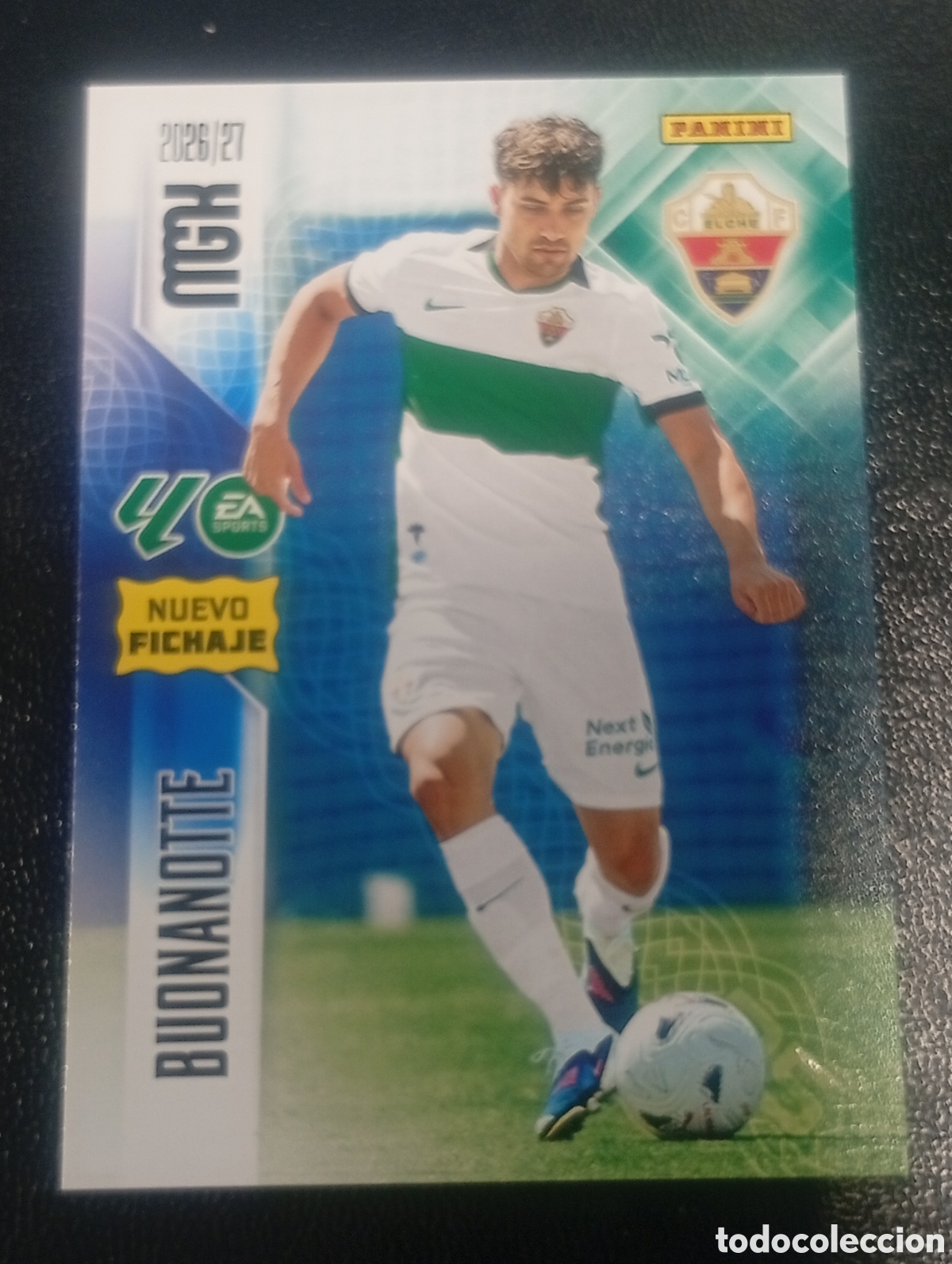 Cromos de Futebol: 480 nuevo fichaje BUONANOTTE ELCHE MEGACRACKS 2026 2027 26 27 CROMOS CARDS PANINI