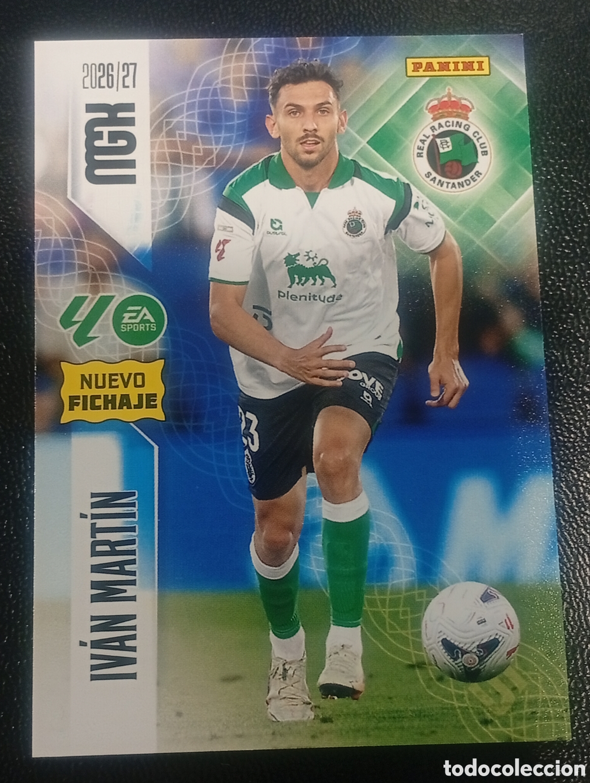 Cromos de Futebol: 481 nuevo fichaje IVAN MARTIN RACING SANTANDER MEGACRACKS 2026 2027 26 27 CROMOS CARDS PANINI