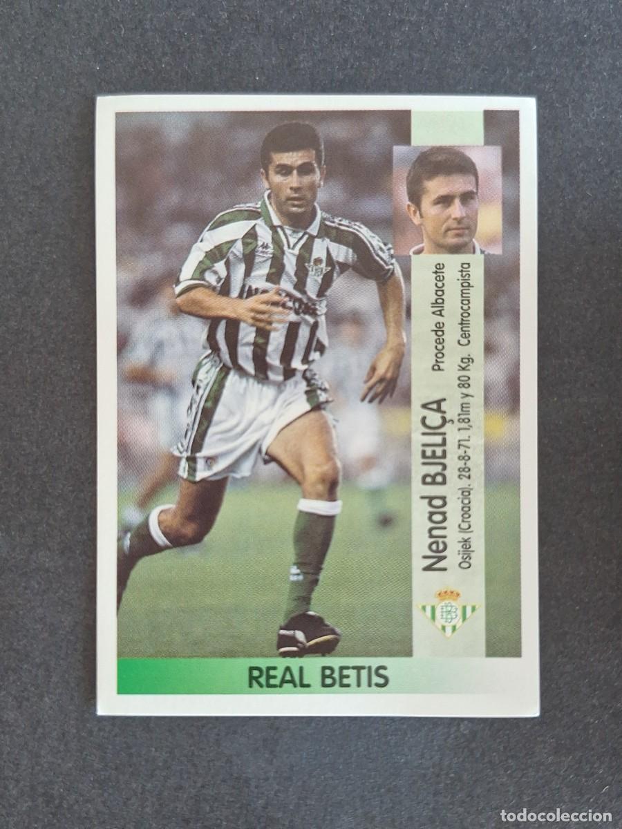 Cromos de Futebol: L2 BJELICA REAL BETIS 375 PANINI LIGA 1996 1997 96 97 NUNCA PEGADO SIN PEGAR