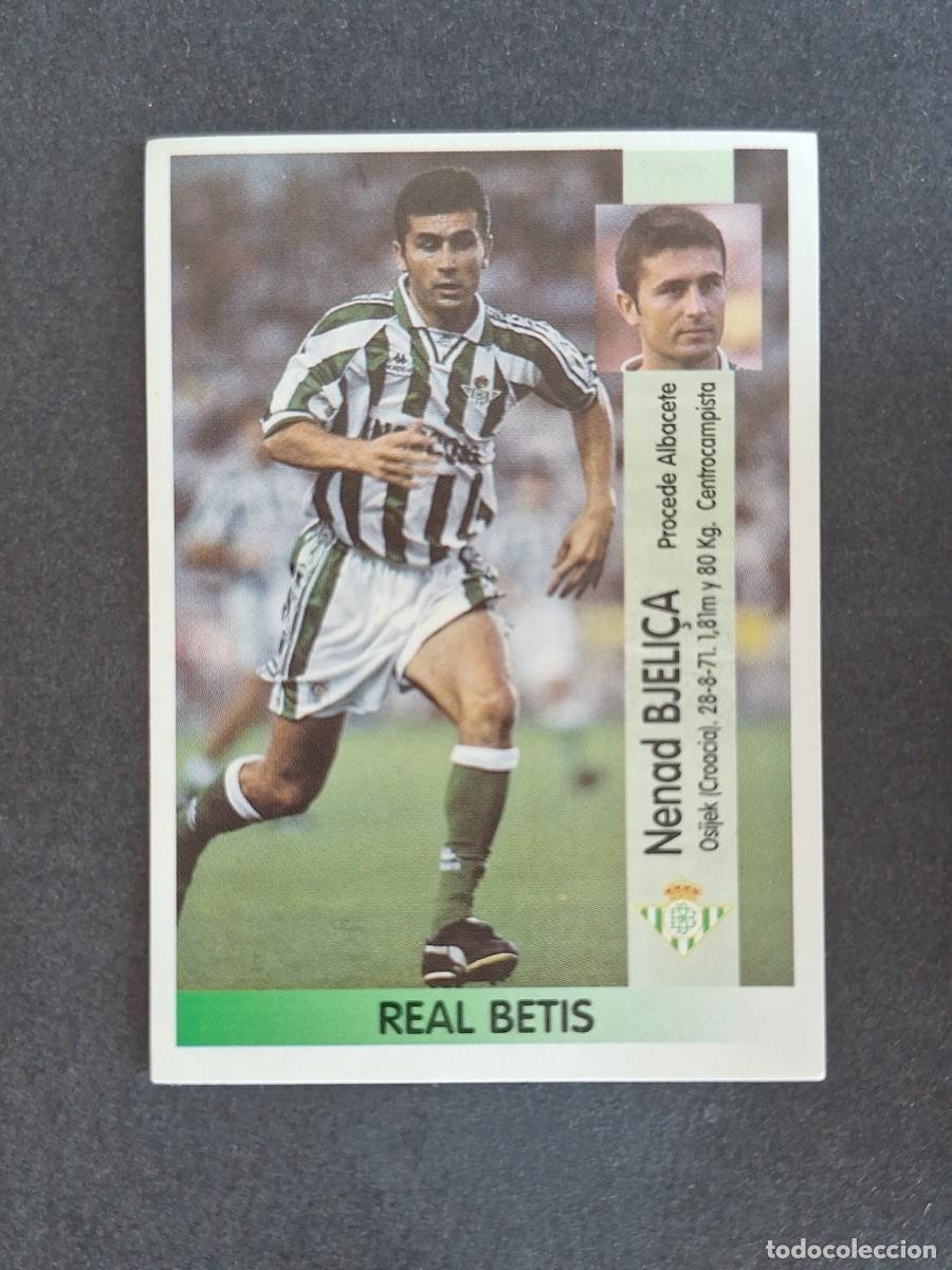 Cromos de Futebol: L2 BJELICA REAL BETIS 375 PANINI LIGA 1996 1997 96 97 NUNCA PEGADO SIN PEGAR