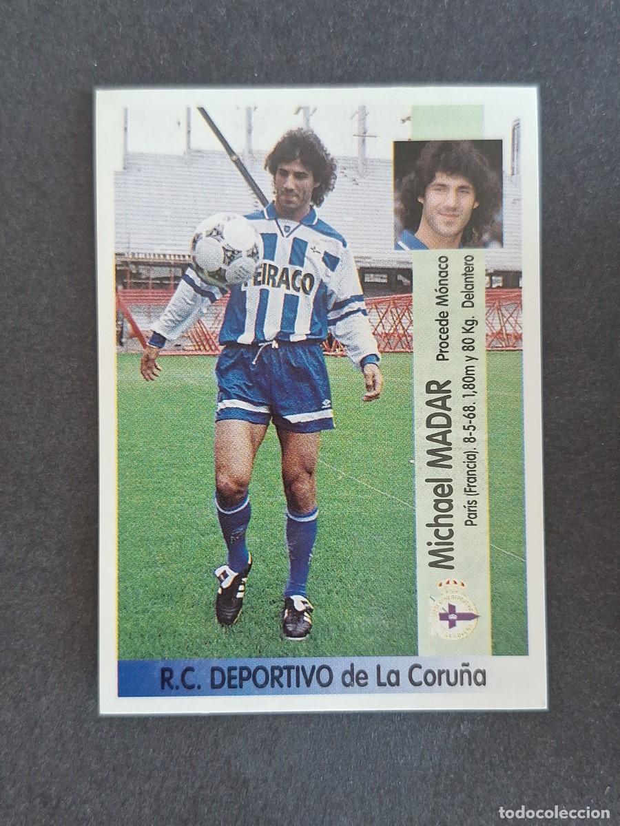 Cromos de f&uacute;tbol: L2 MADAR DEPORTIVO DE LA CORU&Ntilde;A 379 PANINI LIGA 1996 1997 96 97 NUNCA PEGADO SIN PEGAR