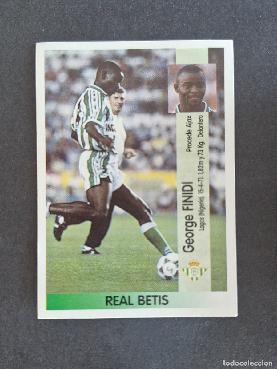 Cartes &agrave; collectionner de Football: L2 FINIDI REAL BETIS 377 PANINI LIGA 1996 1997 96 97 NUNCA PEGADO SIN PEGAR