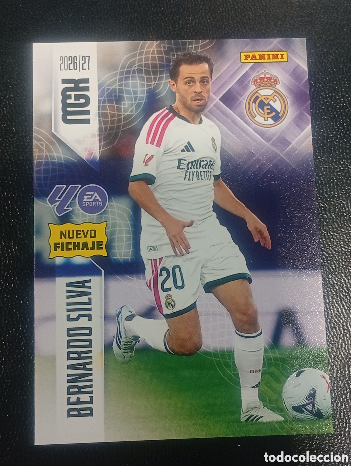 Cartes &agrave; collectionner de Football: 488 nuevo fichaje BERNARDO SILVA REAL MADRID MEGACRACKS 2026 2027 26 27 CROMOS CARDS PANINI