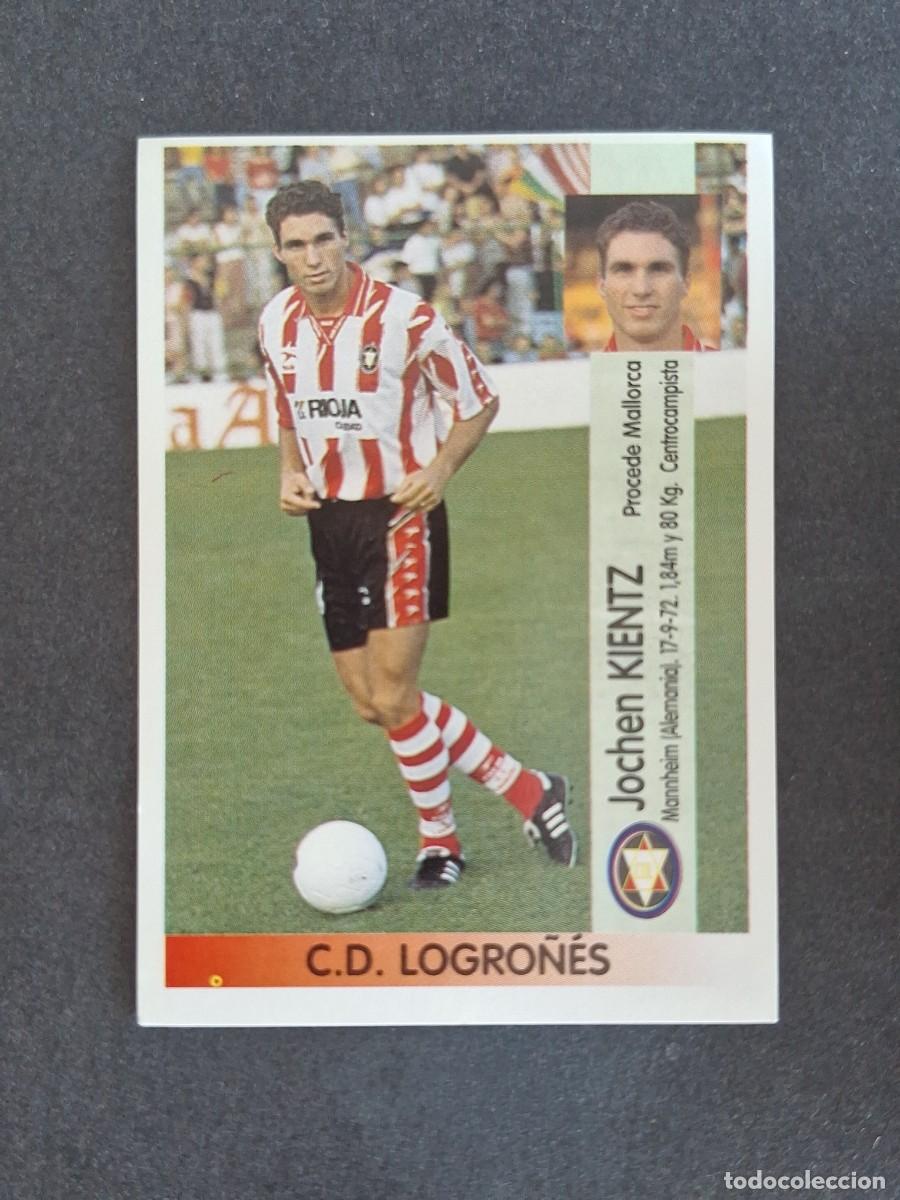 Cromos de f&uacute;tbol: L2 KIENTZ C. D. LOGRO&Ntilde;ES 381 PANINI LIGA 1996 1997 96 97 NUNCA PEGADO SIN PEGAR