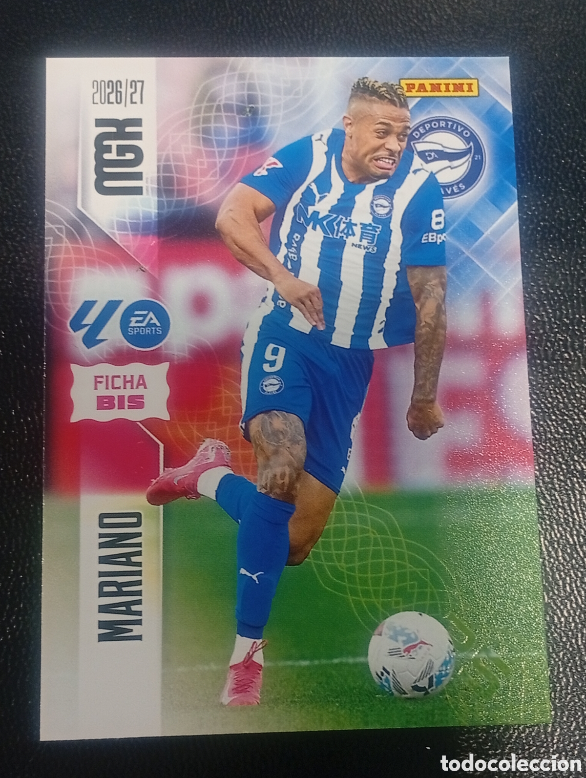Cromos de f&uacute;tbol: 34 bis MARIANO ALAVES MEGACRACKS 2026 2027 26 27 CROMOS CARDS PANINI