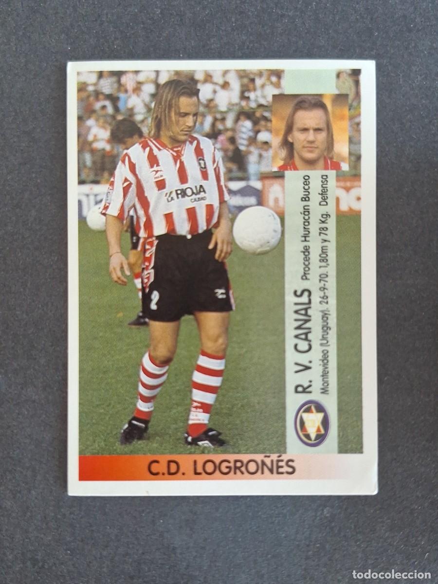 Cromos de f&uacute;tbol: L2 CANALS C. D. LOGRO&Ntilde;ES 382 PANINI LIGA 1996 1997 96 97 NUNCA PEGADO SIN PEGAR