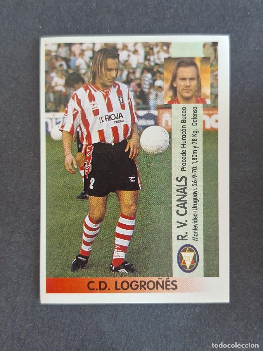 Cromos de f&uacute;tbol: L2 CANALS C. D. LOGRO&Ntilde;ES 382 PANINI LIGA 1996 1997 96 97 NUNCA PEGADO SIN PEGAR
