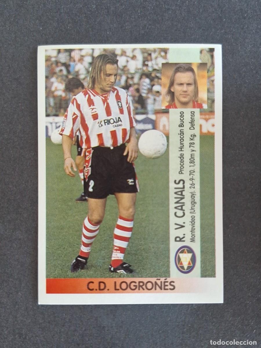 Cromos de f&uacute;tbol: L2 CANALS C. D. LOGRO&Ntilde;ES 382 PANINI LIGA 1996 1997 96 97 NUNCA PEGADO SIN PEGAR