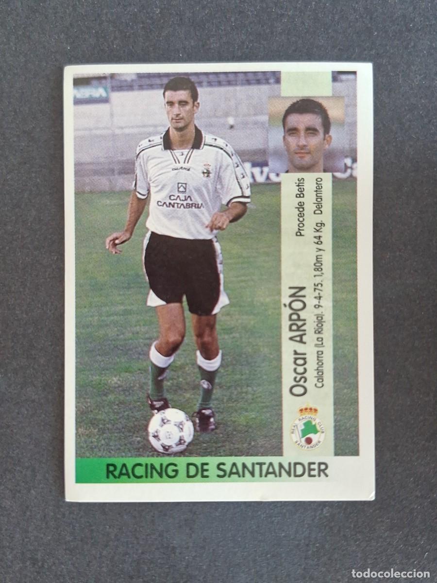 Cromos de f&uacute;tbol: L2 ARPON RACING DE SANTANDER 383 PANINI LIGA 1996 1997 96 97 NUNCA PEGADO SIN PEGAR