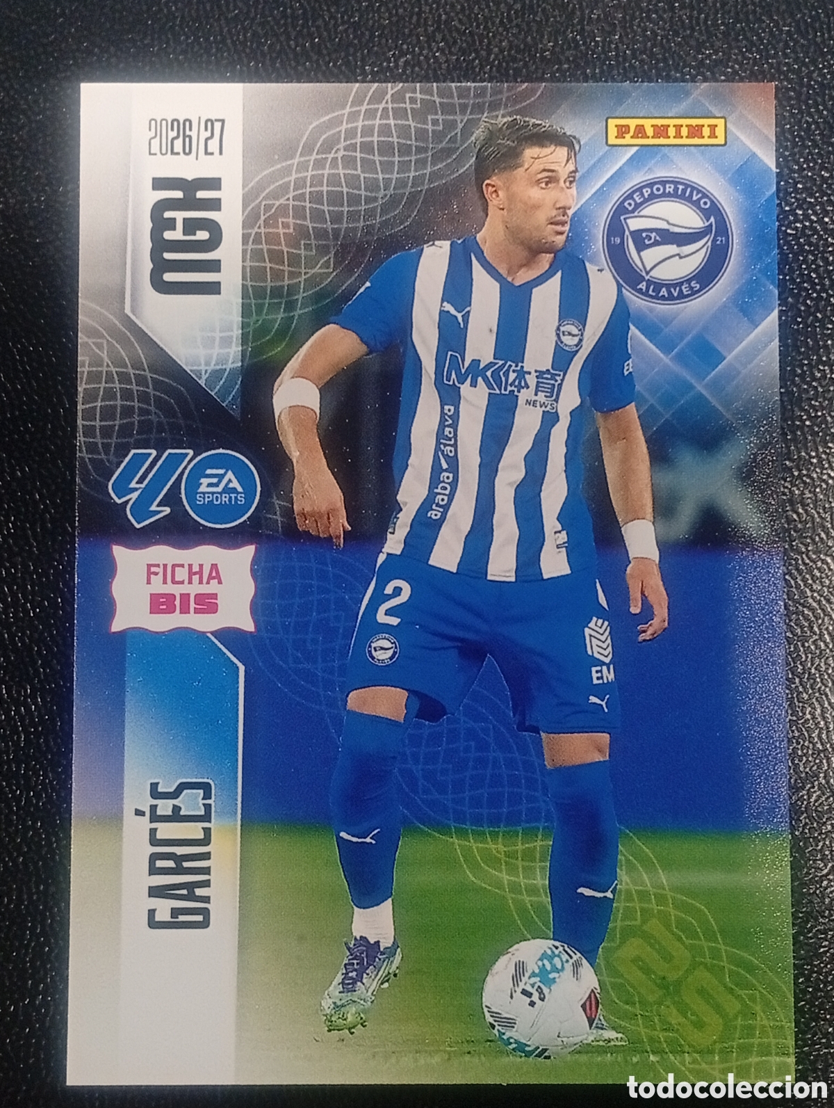 Cromos de f&uacute;tbol: 25 bis GARCES ALAVES MEGACRACKS 2026 2027 26 27 CROMOS CARDS PANINI