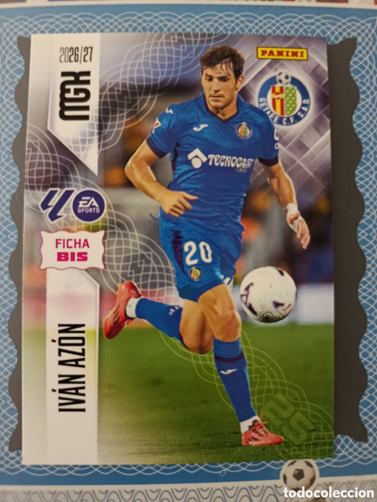 Cromos de f&uacute;tbol: MEGACRACKS 2026 2027 26 27 - PANINI - N&ordm; 198 BIS IV&Aacute;N AZ&Oacute;N GETAFE