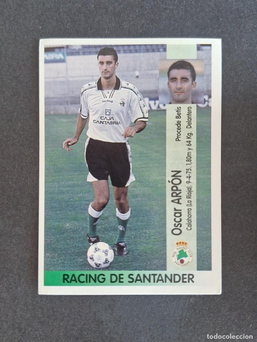 Cromos de f&uacute;tbol: L2 ARPON RACING DE SANTANDER 383 PANINI LIGA 1996 1997 96 97 NUNCA PEGADO SIN PEGAR