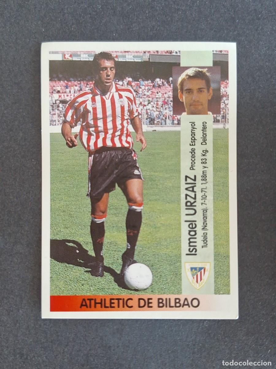 Cromos de f&uacute;tbol: L2 URZAIZ ATHLETIC CLUB DE BILBAO 399 PANINI LIGA 1996 1997 96 97 NUNCA PEGADO SIN PEGAR