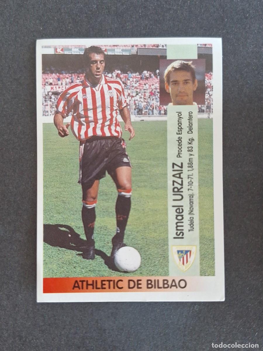 Cromos de f&uacute;tbol: L2 URZAIZ ATHLETIC CLUB DE BILBAO 399 PANINI LIGA 1996 1997 96 97 NUNCA PEGADO SIN PEGAR
