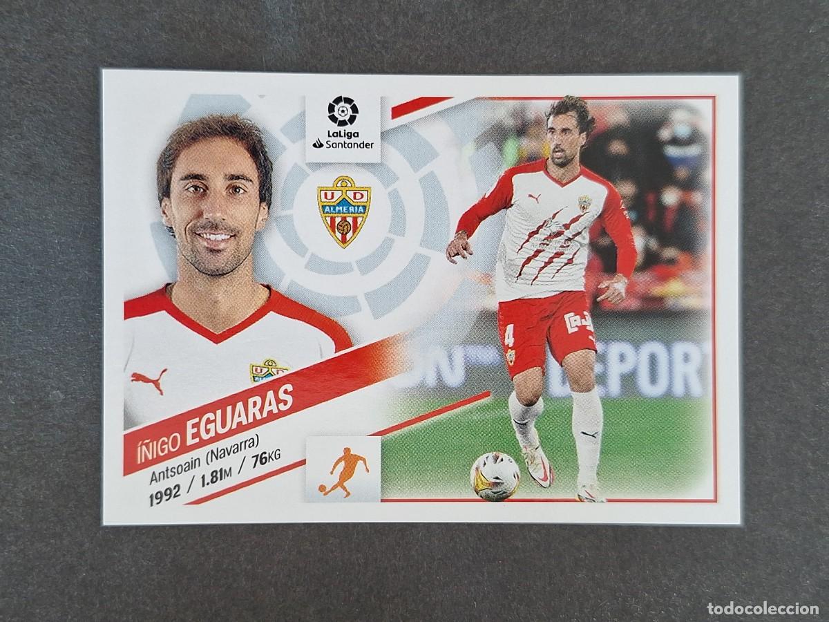 Cromos de f&uacute;tbol: L2 EGUARAS U. D. ALMERIA COLOCA LIGA ESTE 2022 2023 22 23 NUNCA PEGADO SIN PEGAR
