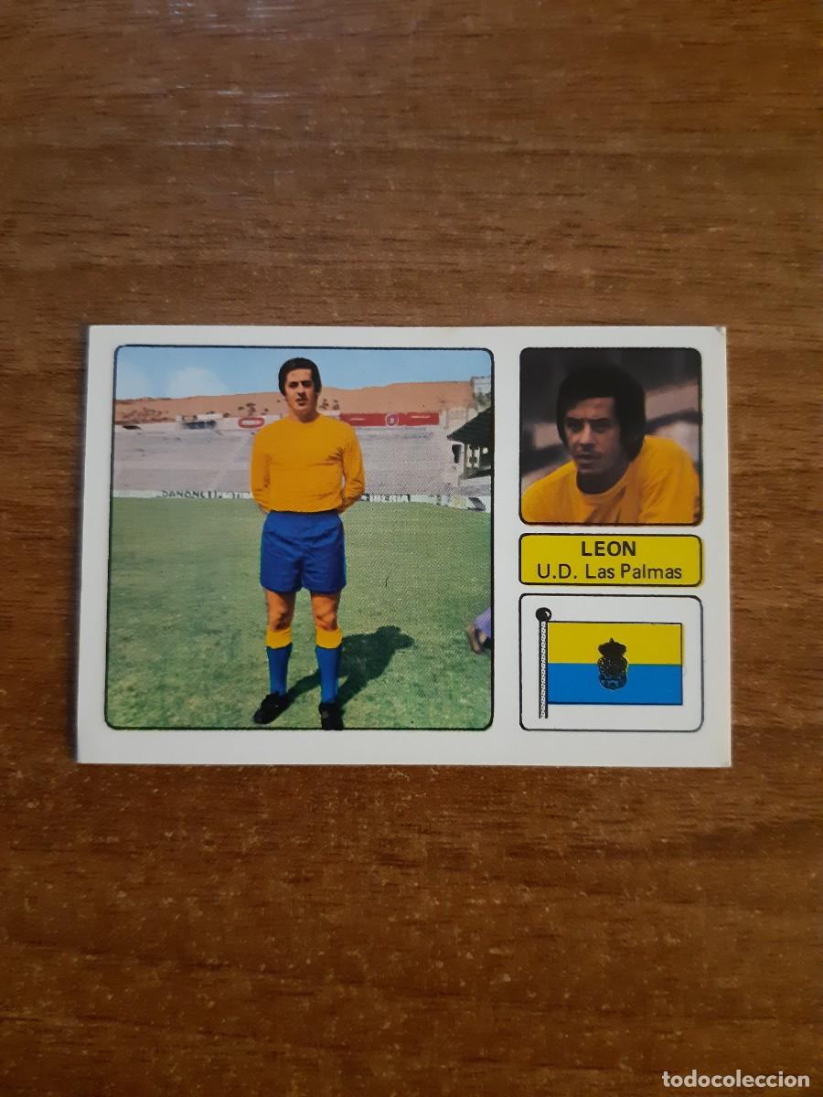 Cromos de f&uacute;tbol: Le&oacute;n (Las Palmas) LIGA 73-74 ED. FHER 1973 1974. Nunca pegado, sin pegar