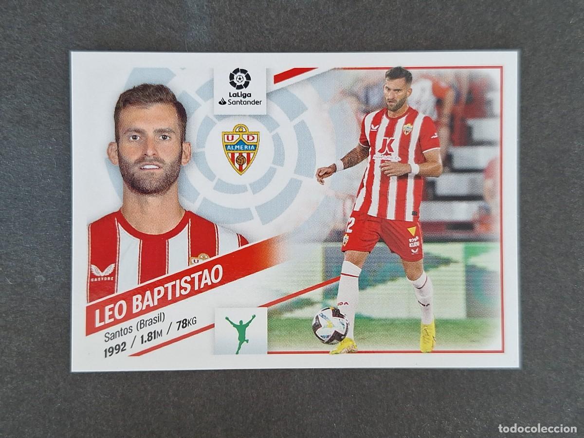 Cromos de f&uacute;tbol: L2 LEO BAPTISTAO U. D. ALMERIA COLOCA LIGA ESTE 2022 2023 22 23 NUNCA PEGADO SIN PEGAR