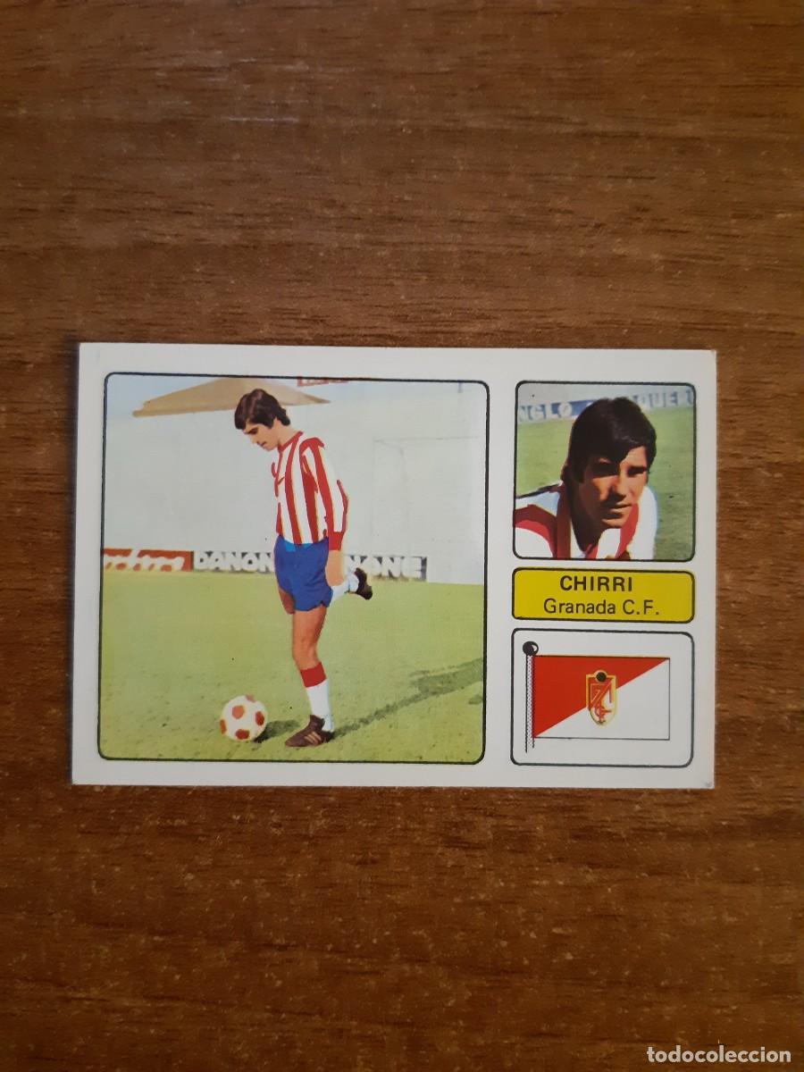 Cromos de f&uacute;tbol: Chirri (Granada) LIGA 73-74 ED. FHER 1973 1974. Nunca pegado, sin pegar