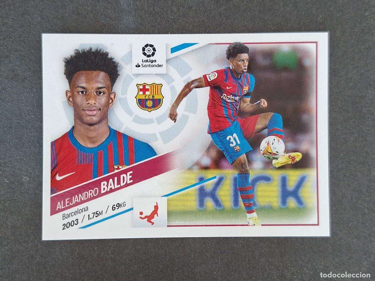 Cromos de f&uacute;tbol: L2 BALDE F. C. BARCELONA COLOCA LIGA ESTE 2022 2023 22 23 NUNCA PEGADO SIN PEGAR