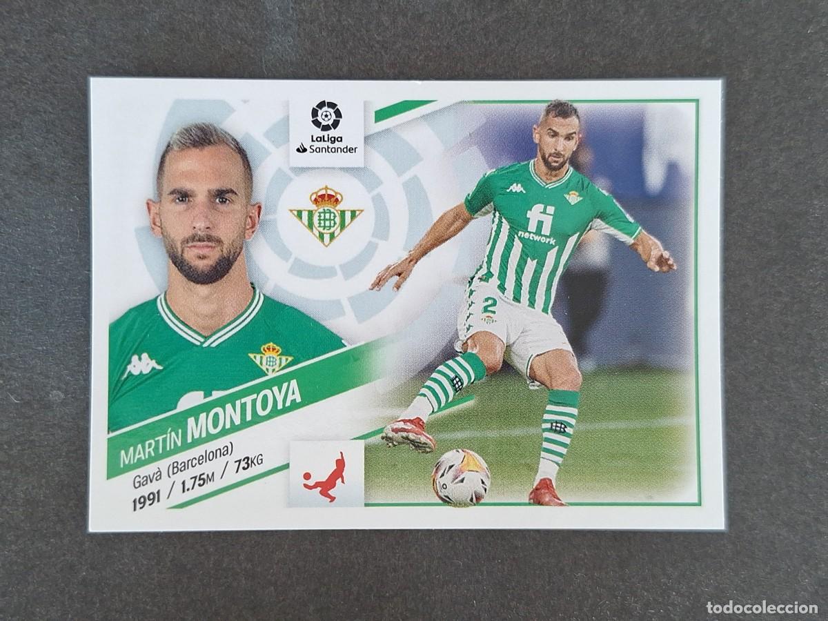 Cromos de f&uacute;tbol: L2 MONTOYA REAL BETIS COLOCA LIGA ESTE 2022 2023 22 23 NUNCA PEGADO SIN PEGAR
