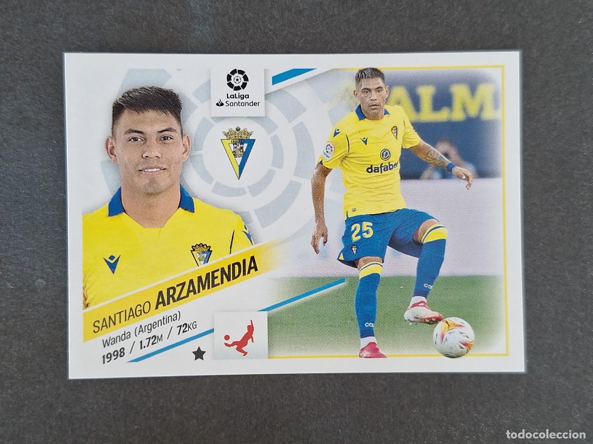 Cromos de f&uacute;tbol: L2 ARZAMENDIA CADIZ C. F. COLOCA LIGA ESTE 2022 2023 22 23 NUNCA PEGADO SIN PEGAR