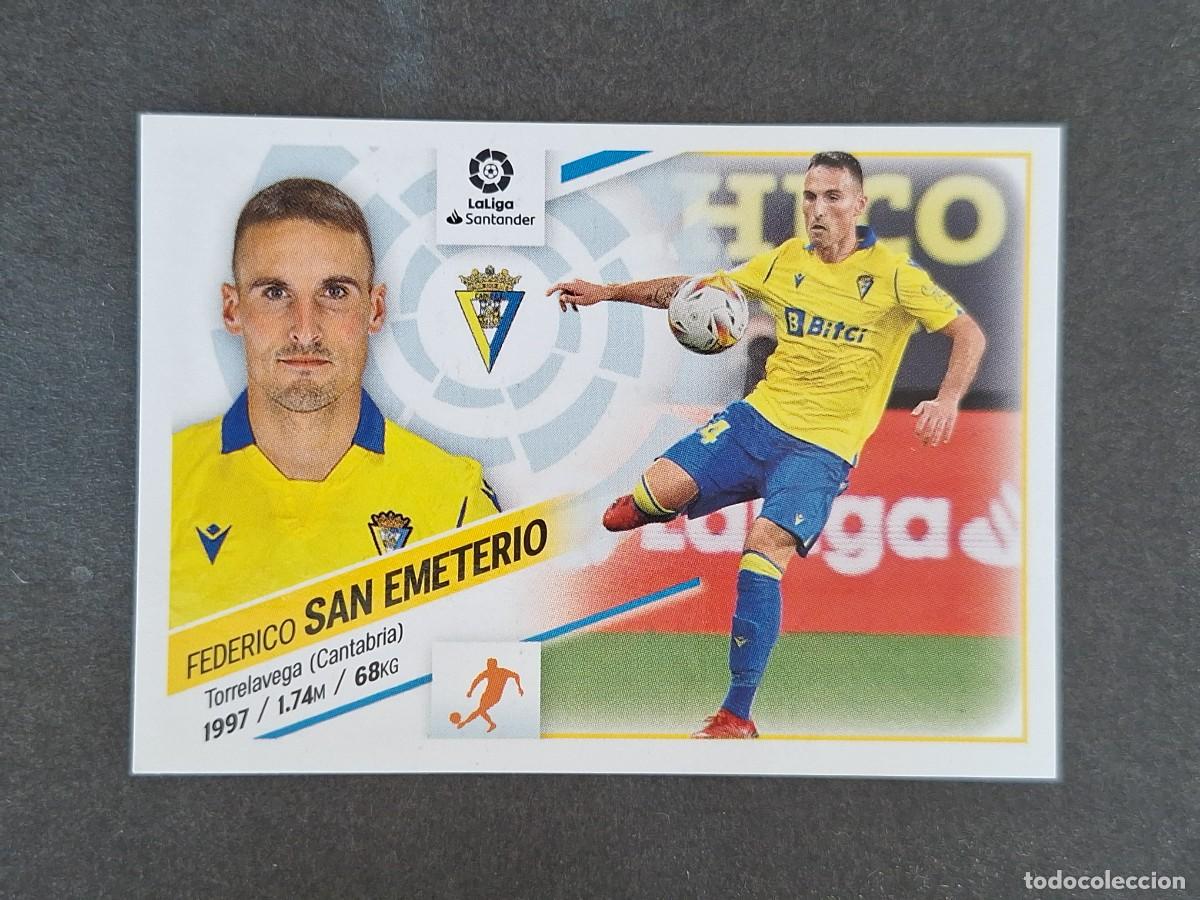 Cromos de f&uacute;tbol: L2 SAN EMETERIO CADIZ C. F. COLOCA LIGA ESTE 2022 2023 22 23 NUNCA PEGADO SIN PEGAR