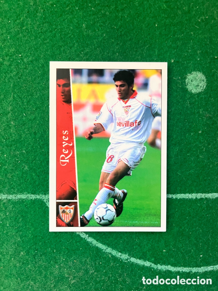 Cromos de f&uacute;tbol: 211 REYES SEVILLA LAS FICHAS DE LA LIGA 2002 2003 MUNDICROMO