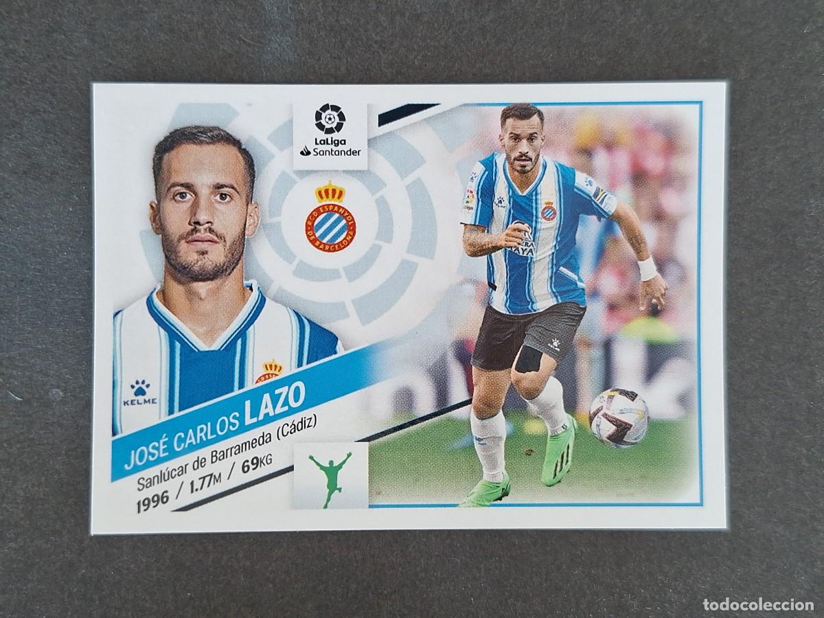 Football Stickers: L2 LAZO R. C. D. ESPA&Ntilde;OL COLOCA LIGA ESTE 2022 2023 22 23 NUNCA PEGADO SIN PEGAR