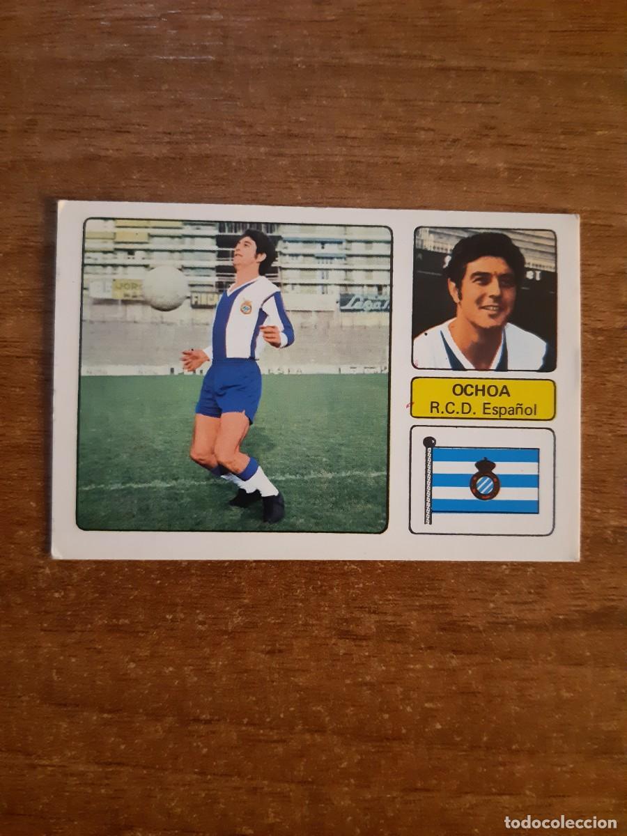 Football Stickers: Ochoa (Espa&ntilde;ol) LIGA 73-74 ED. FHER 1973 1974. Nunca pegado, sin pegar