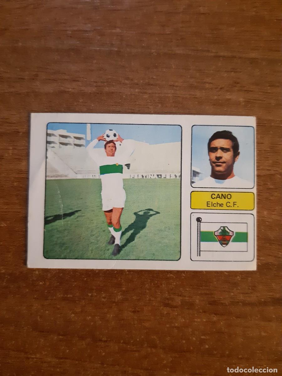 Cromos de f&uacute;tbol: Cano (Elche) LIGA 73-74 ED. FHER 1973 1974. Nunca pegado, sin pegar
