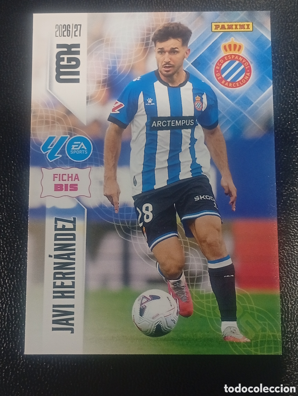Cromos de f&uacute;tbol: 175 bis JAVI HERN&Aacute;NDEZ ESPANYOL MEGACRACKS 2026 2027 26 27 CROMOS CARDS PANINI