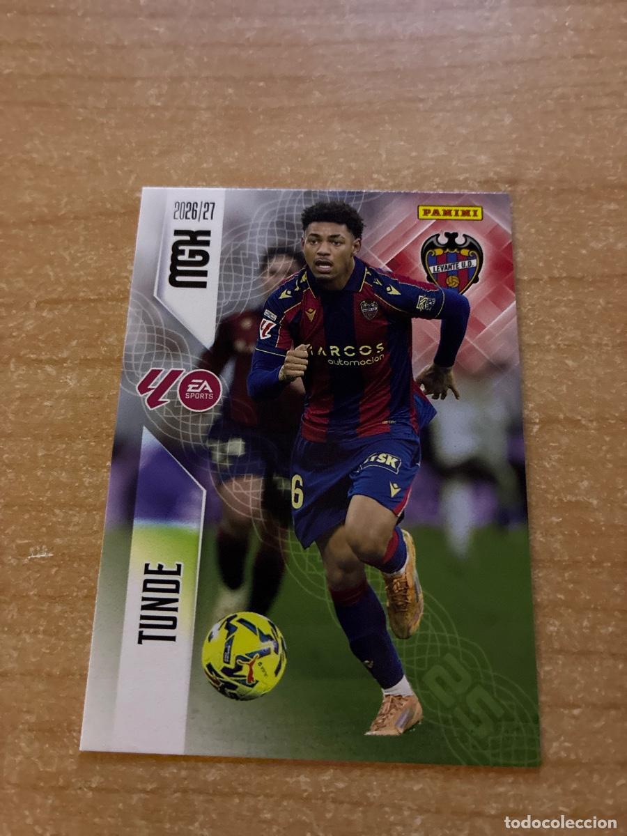 Cromos de f&uacute;tbol: 212 TUNDE LEVANTE MEGACRACKS 2026 2027