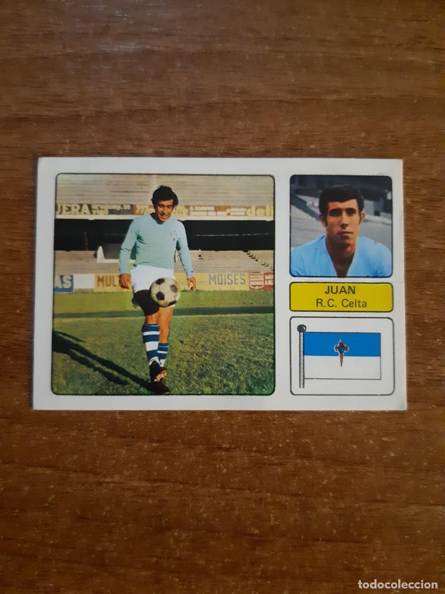 Cromos de f&uacute;tbol: Juan (Celta Vigo) LIGA 73-74 ED. FHER 1973 1974. Nunca pegado, sin pegar