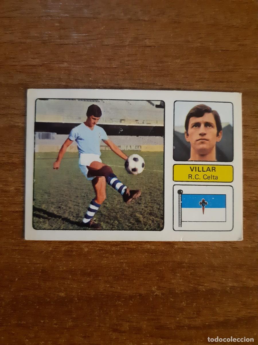 Football Stickers: Villar (Celta Vigo) LIGA 73-74 ED. FHER 1973 1974. Nunca pegado, sin pegar