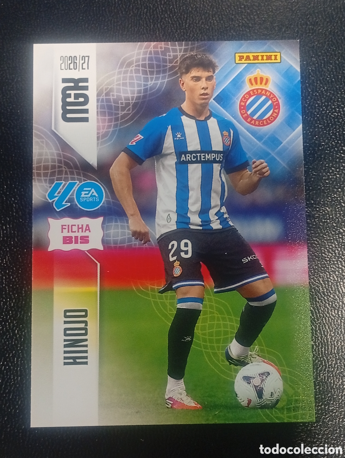 Football Stickers: 170 bis HINOJO ESPANYOL MEGACRACKS 2026 2027 26 27 CROMOS CARDS PANINI