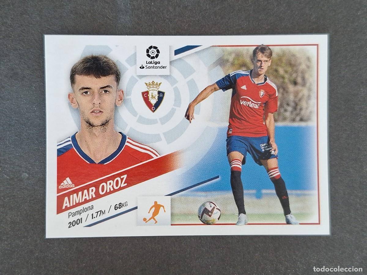 Football Stickers: L2 AIMAR OROZ C. A. OSASUNA COLOCA LIGA ESTE 2022 2023 22 23 NUNCA PEGADO SIN PEGAR