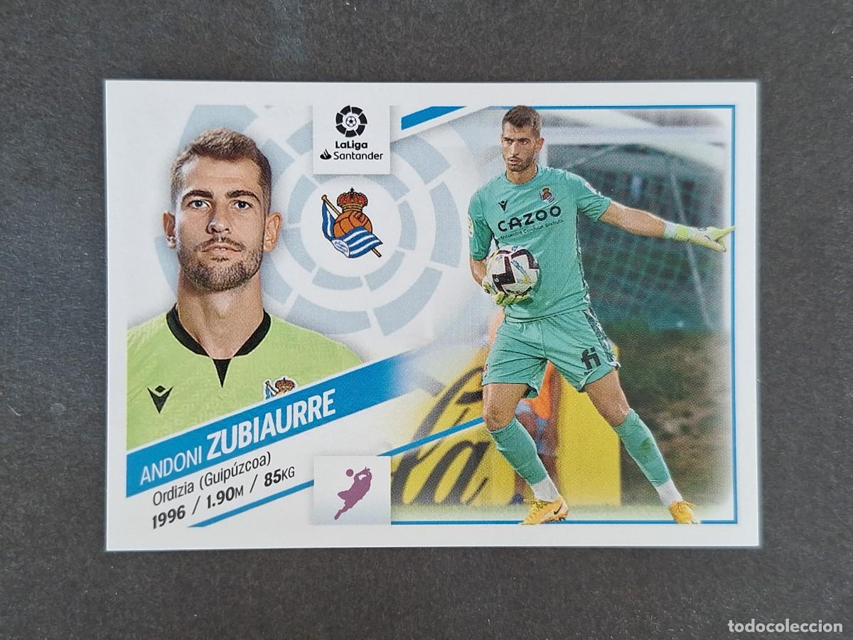 Cromos de f&uacute;tbol: L2 ZUBIAURRE REAL SOCIEDAD COLOCA LIGA ESTE 2022 2023 22 23 NUNCA PEGADO SIN PEGAR