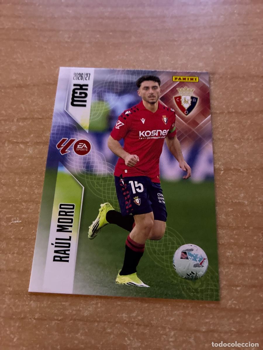 Cromos de f&uacute;tbol: 267 RA&Uacute;L MORO OSASUNA MEGACRACKS 2026 2027