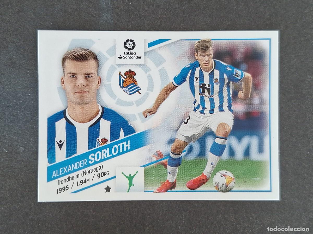 Cromos de f&uacute;tbol: L2 SORLOTH REAL SOCIEDAD COLOCA LIGA ESTE 2022 2023 22 23 NUNCA PEGADO SIN PEGAR