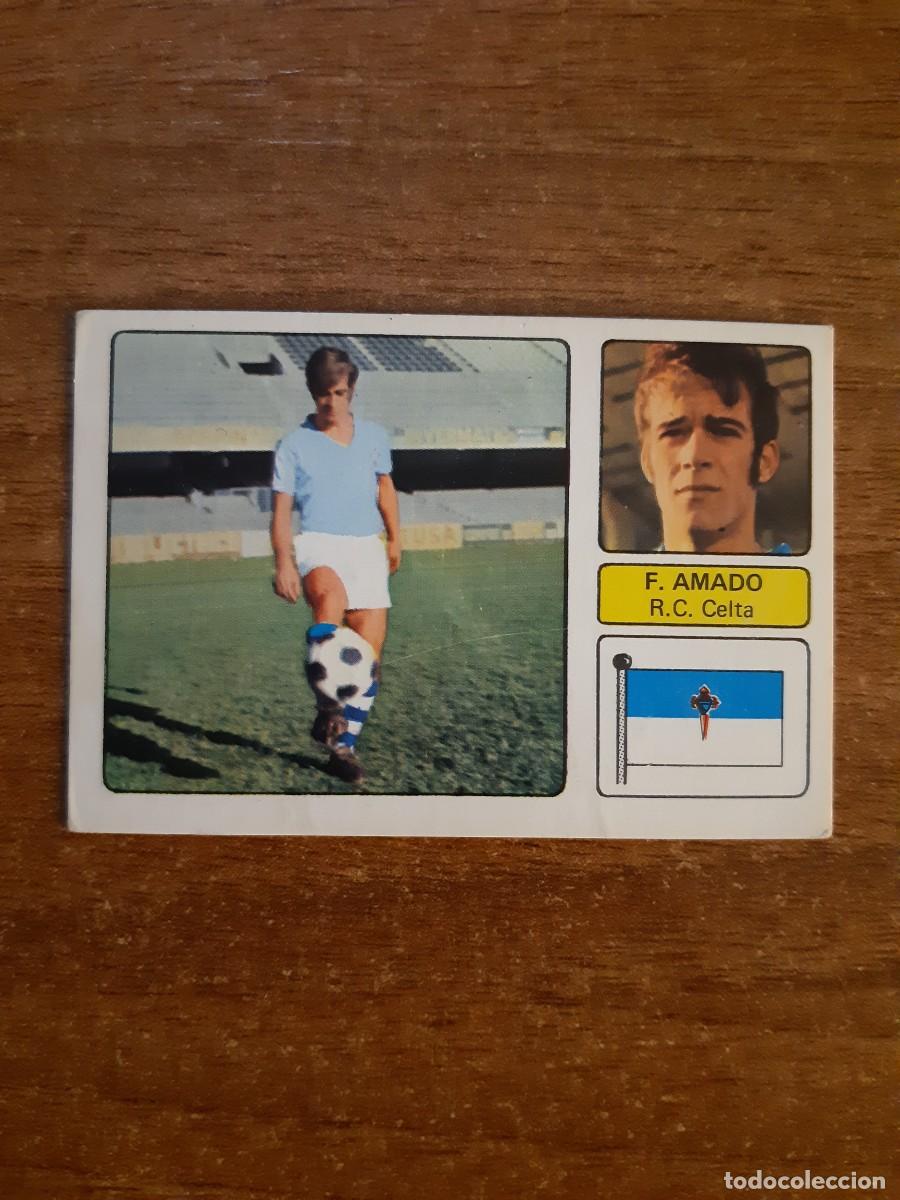 Cromos de f&uacute;tbol: Fern&aacute;ndez Amado (Celta Vigo) LIGA 73-74 ED. FHER 1973 1974. Nunca pegado, sin pegar