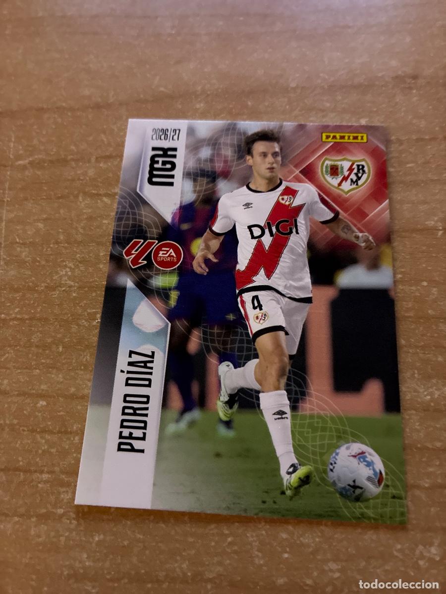 Cromos de f&uacute;tbol: 298 PEDRO D&Iacute;AZ RAYO VALLECANO MEGACRACKS 2026 2027