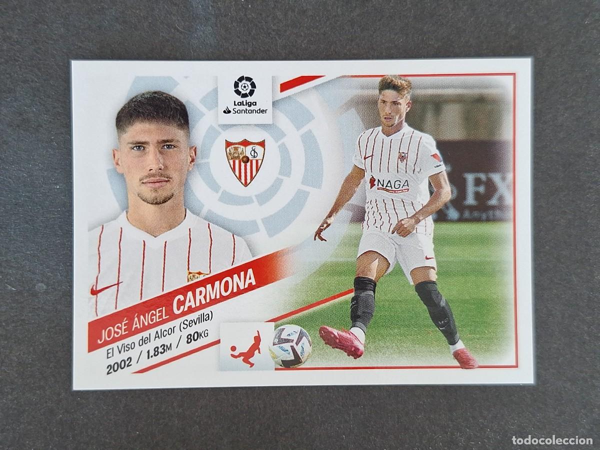 Cromos de f&uacute;tbol: L2 CARMONA SEVILLA F. C. COLOCA LIGA ESTE 2022 2023 22 23 NUNCA PEGADO SIN PEGAR