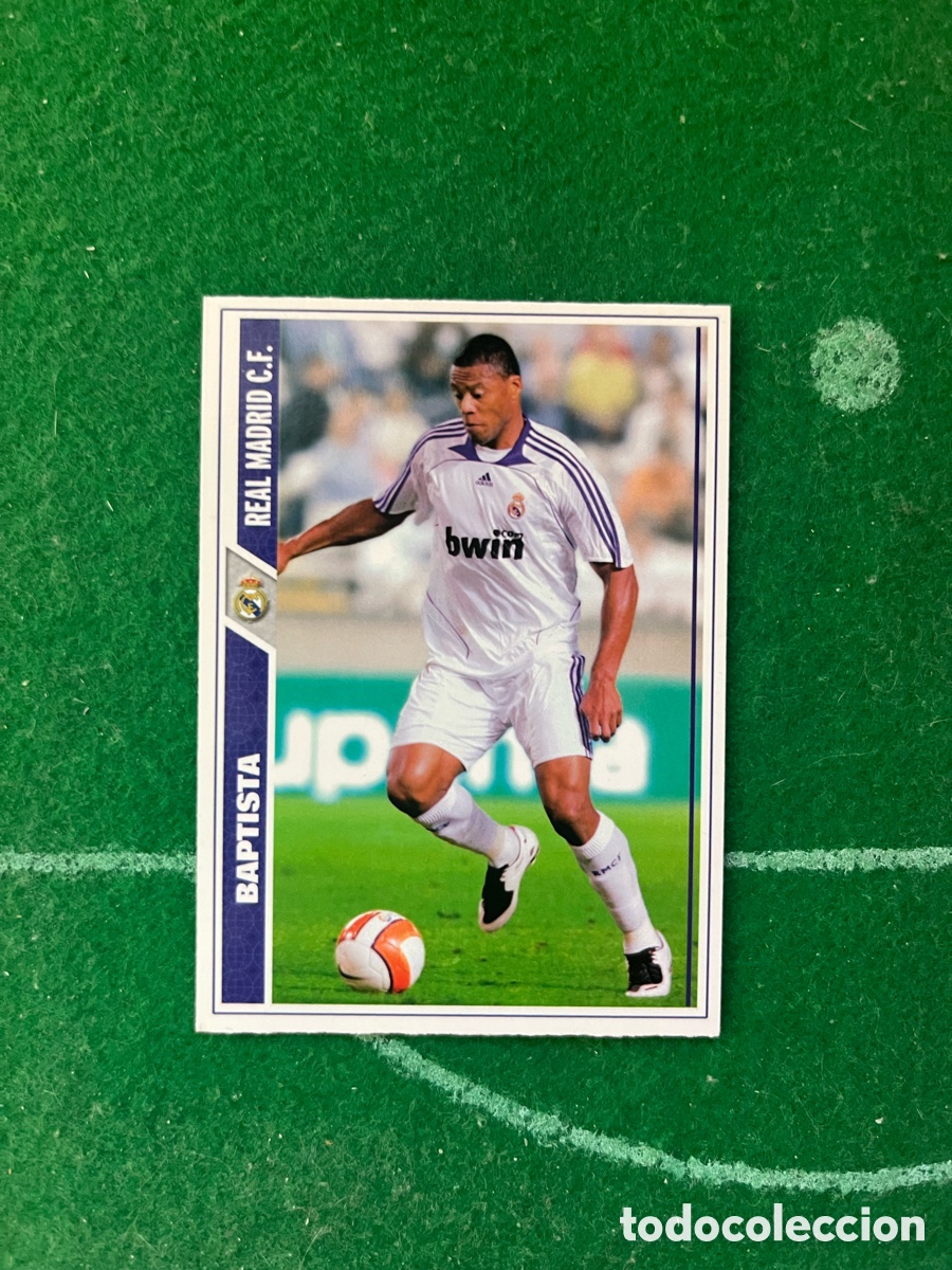 Cromos de f&uacute;tbol: 574 + BAPTISTA REAL MADRID LAS FICHAS DE LA LIGA 2007 2008 MUNDICROMO