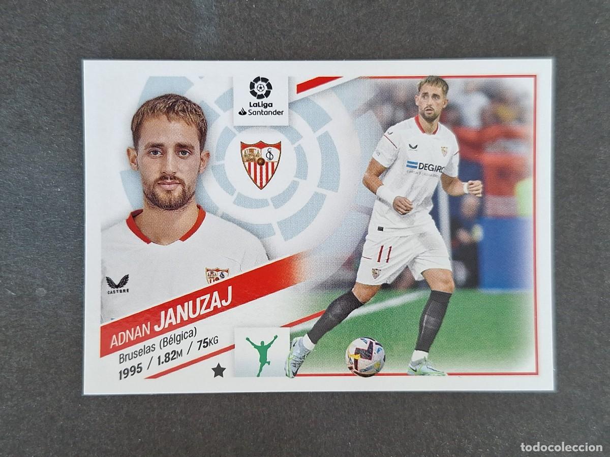 Cromos de f&uacute;tbol: L2 JANUZAJ SEVILLA F. C. COLOCA LIGA ESTE 2022 2023 22 23 NUNCA PEGADO SIN PEGAR