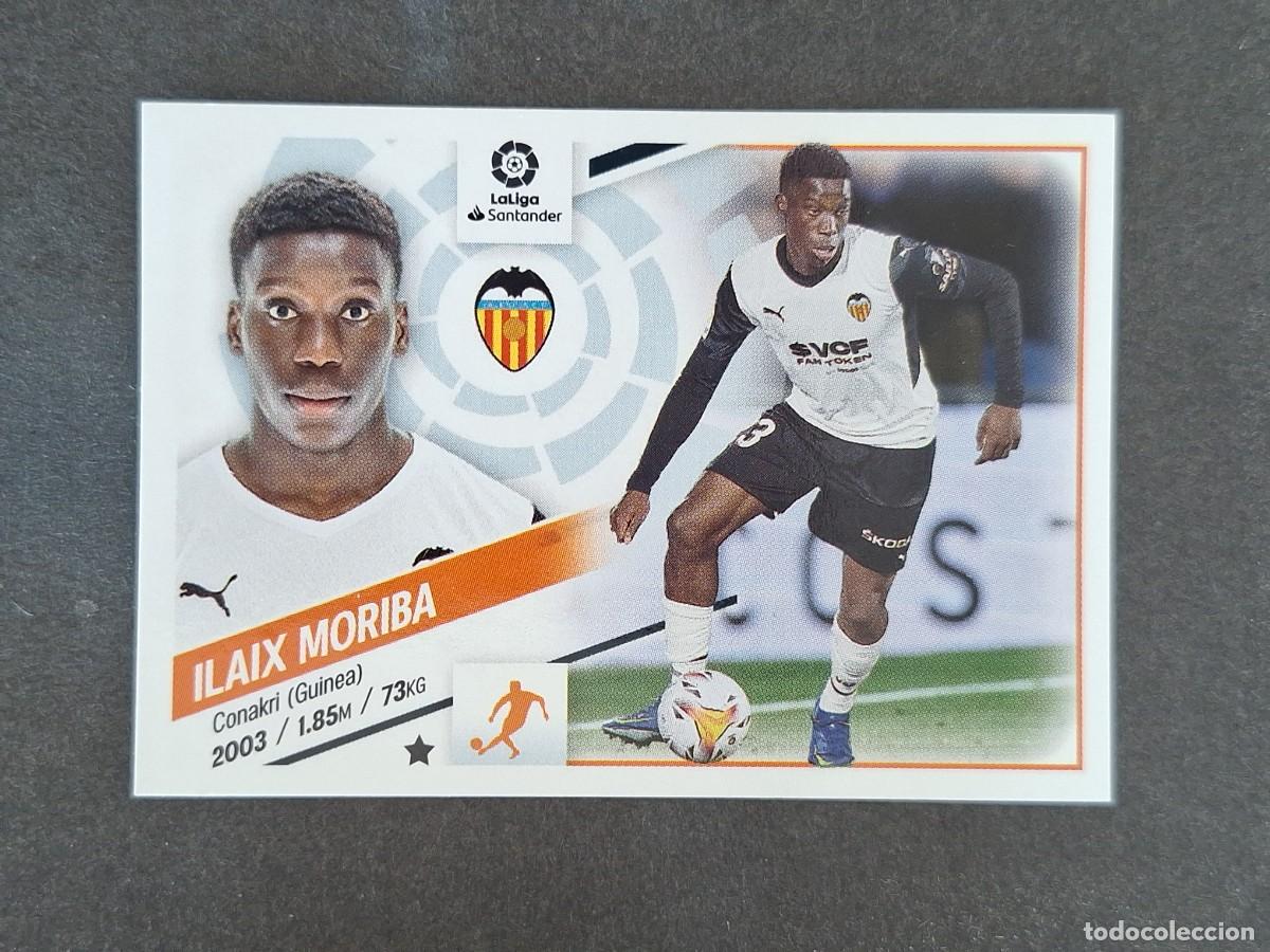 Cromos de f&uacute;tbol: L2 ILAIX MORIBA VALENCIA C. F. COLOCA LIGA ESTE 2022 2023 22 23 NUNCA PEGADO SIN PEGAR