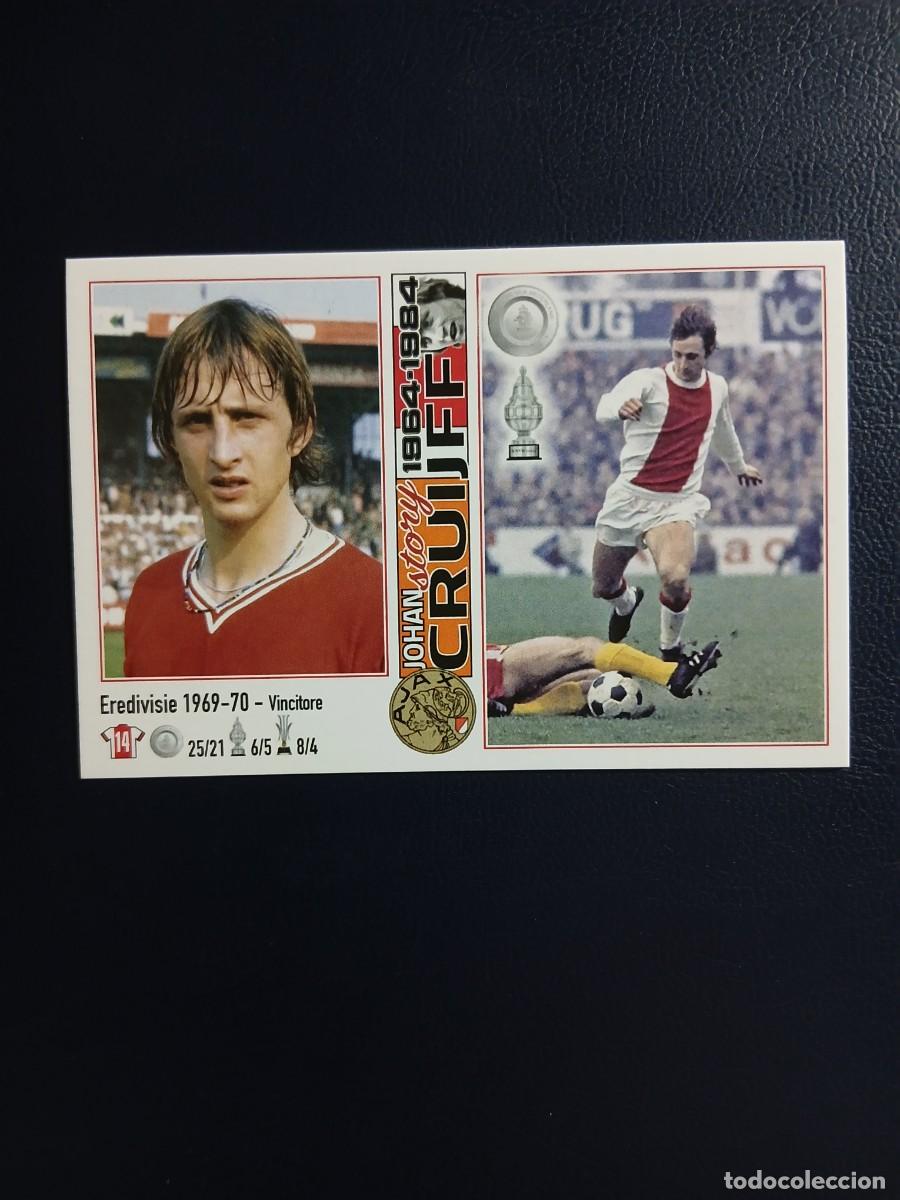 Cromos de Futebol: CARD JOHAN CRUYFF - AJAX - CRUYFF STORY - DOBLETE CAMPE&Oacute;N EREDIVISIE 69 70 & CAMPE&Oacute;N COPA HOLANDA