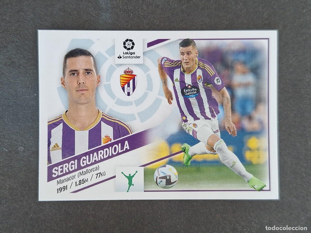 Cromos de Futebol: L2 SERGI GUARDIOLA REAL VALLADOLID COLOCA LIGA ESTE 2022 2023 22 23 NUNCA PEGADO SIN PEGAR