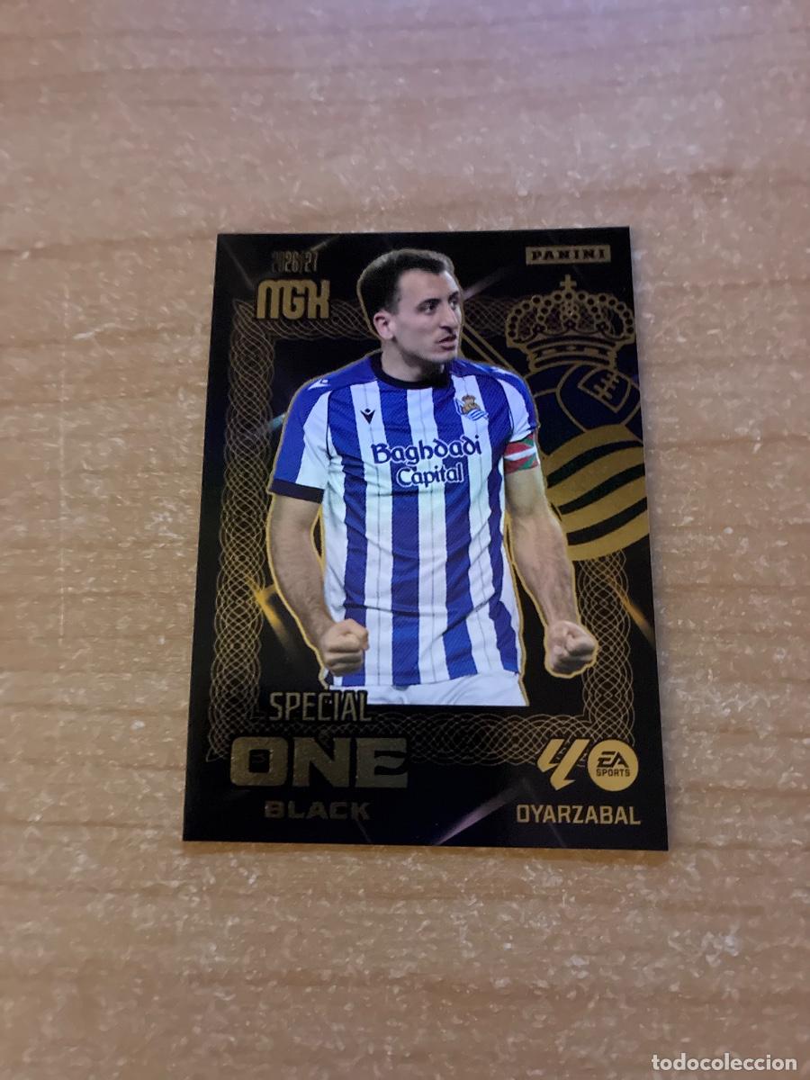 Cromos de Futebol: OYARZABAL SPECIAL ONE BLACK REAL SOCIEDAD MEGACRACKS 2026 2027