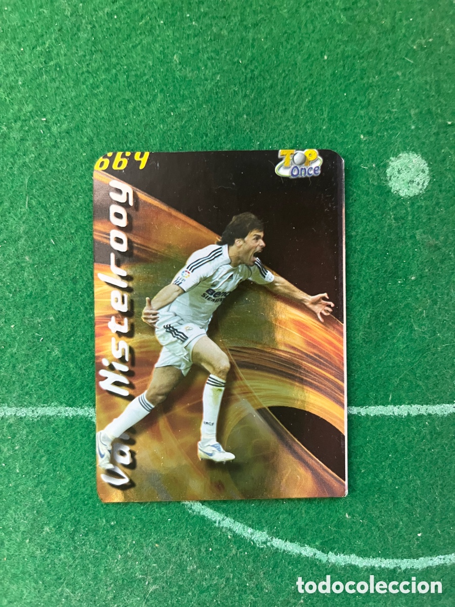 Football Stickers: 664 VAN NISTELROOY REAL MADRID LAS FICHAS DE LA LIGA 2007 2008 MUNDICROMO TOP ONCE TOP 9