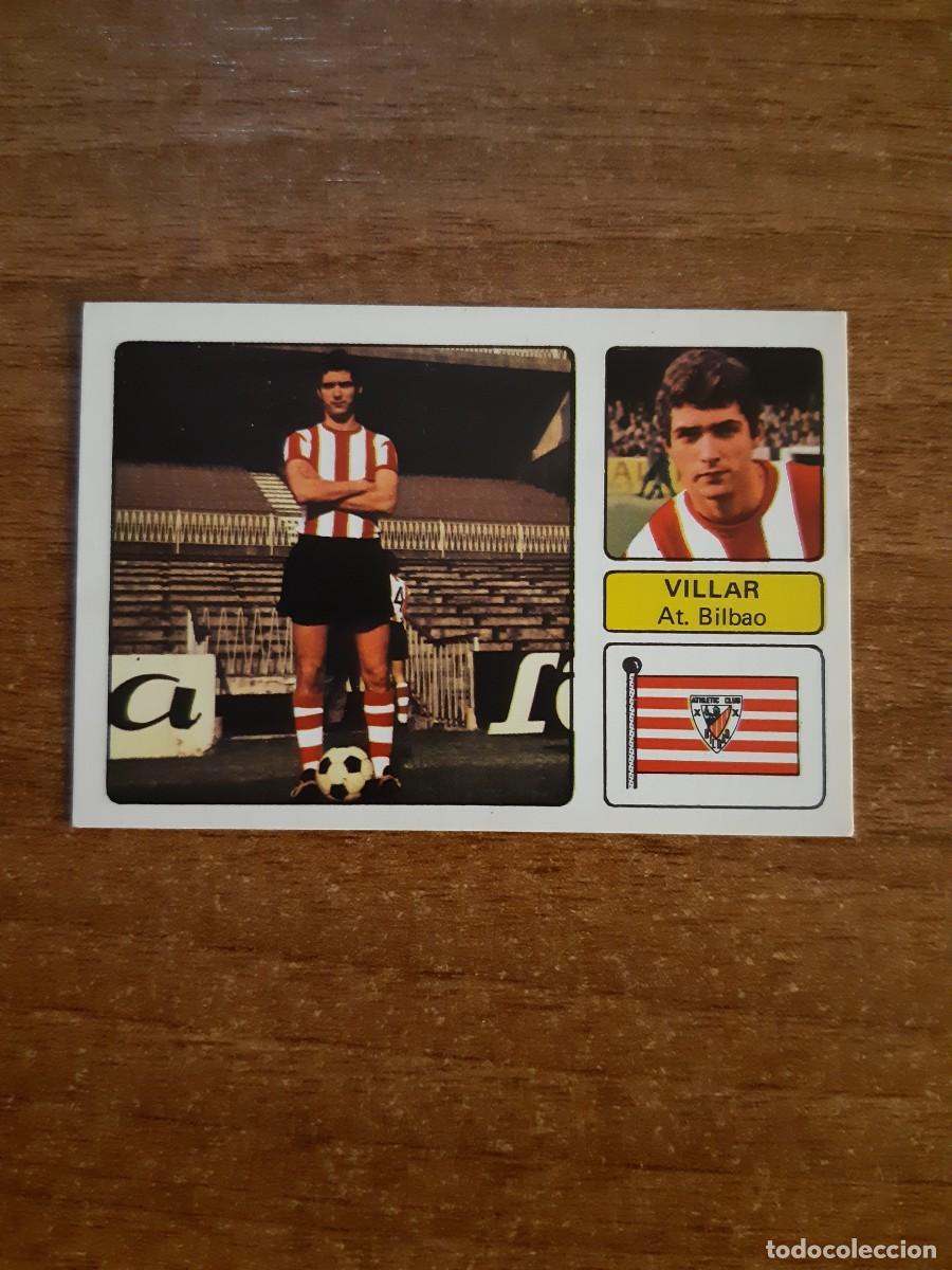 Cromos de f&uacute;tbol: Villar (Athletic Bilbao) LIGA 73-74 ED. FHER 1973 1974. Nunca pegado, sin pegar